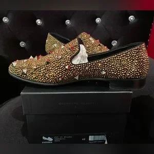 Giuseppe Zanotti stone loafers 30311089_60062837_600.jpg main image 2